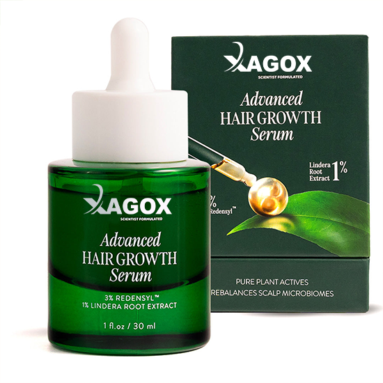 Xagox® Advanced Hair Growth Serum to Rebalance Scalp Microbiome - 30 ml
